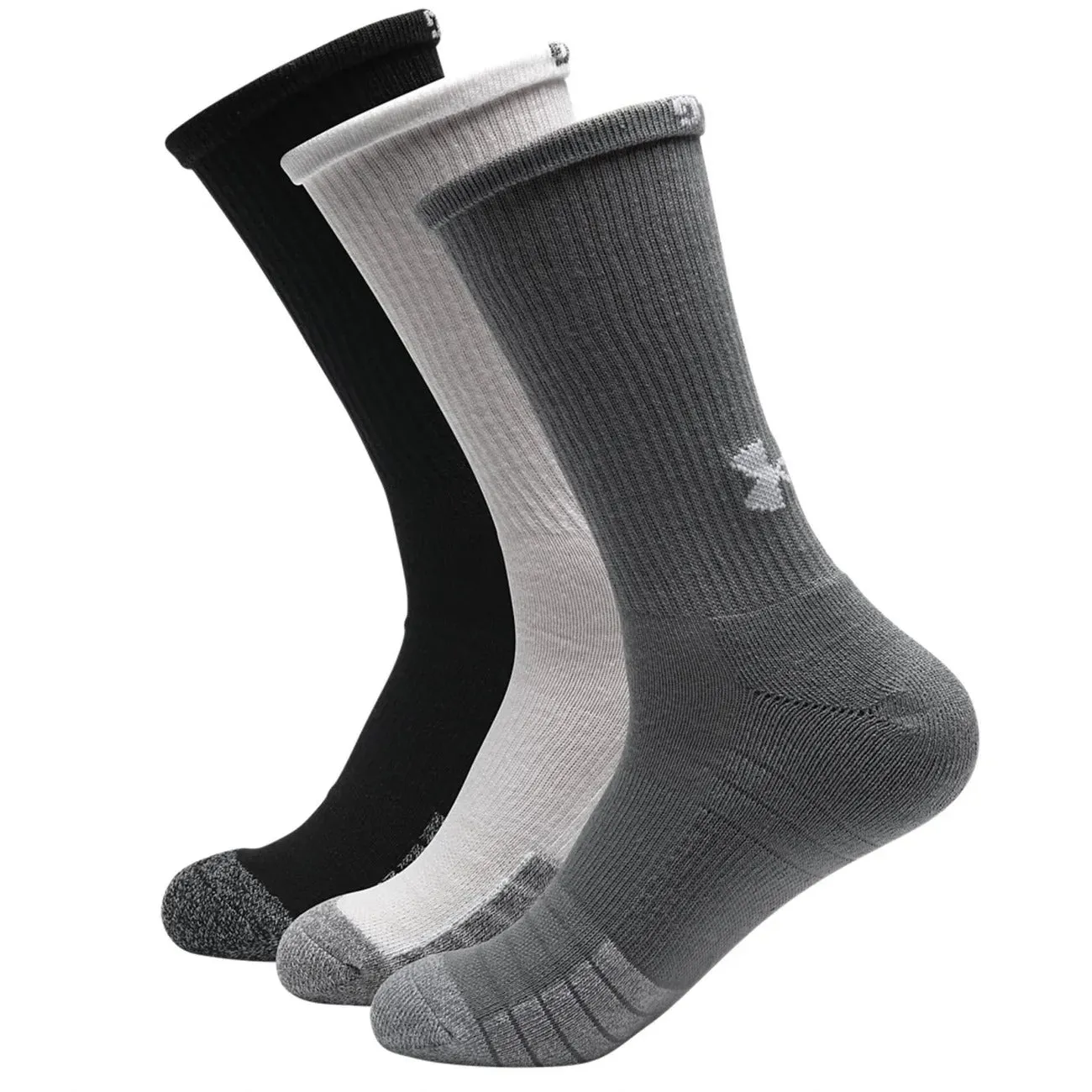 3 paires de chaussettes montantes UA HeatGear® Crew