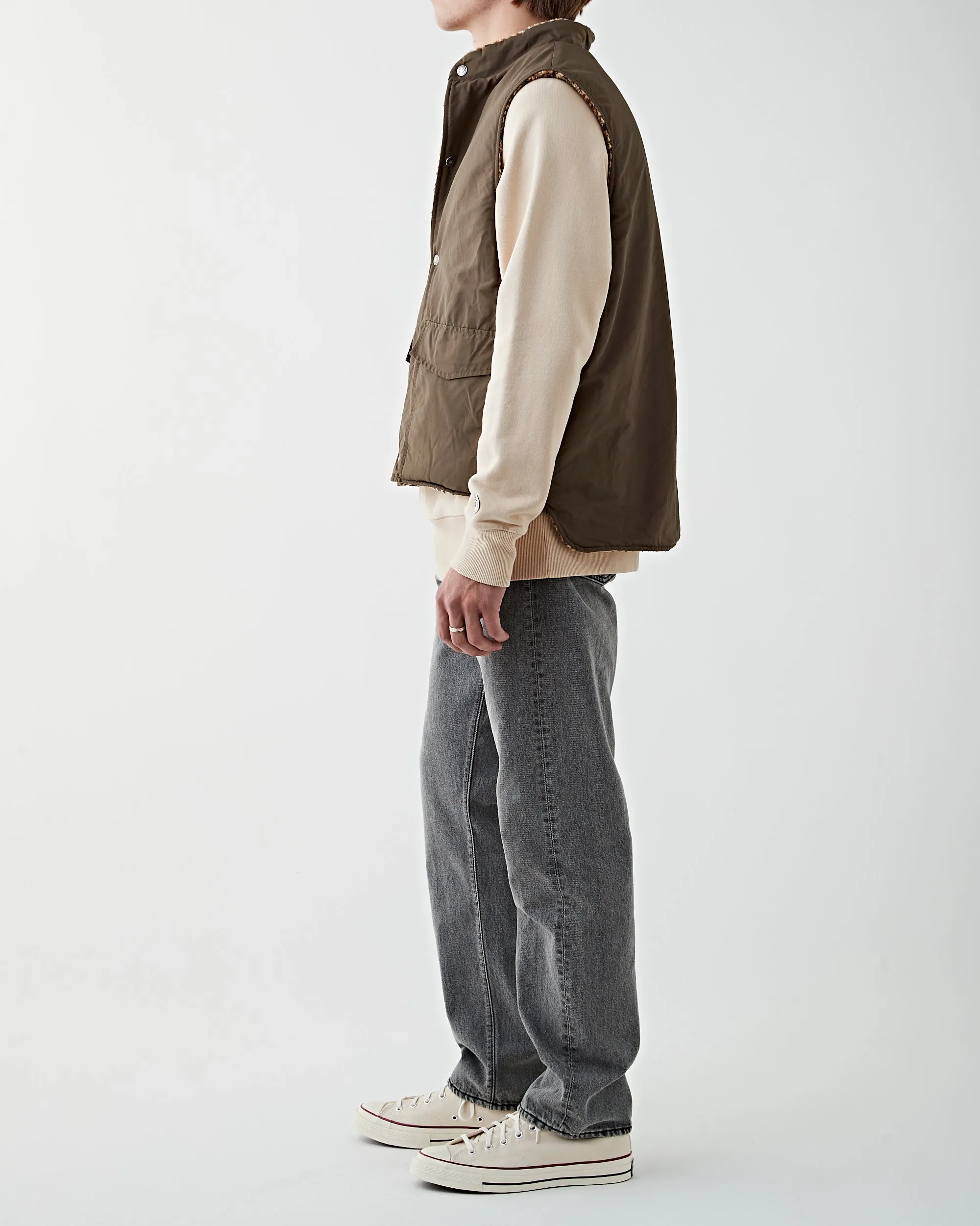 60/40 Cloth Reversible Vest Army Green