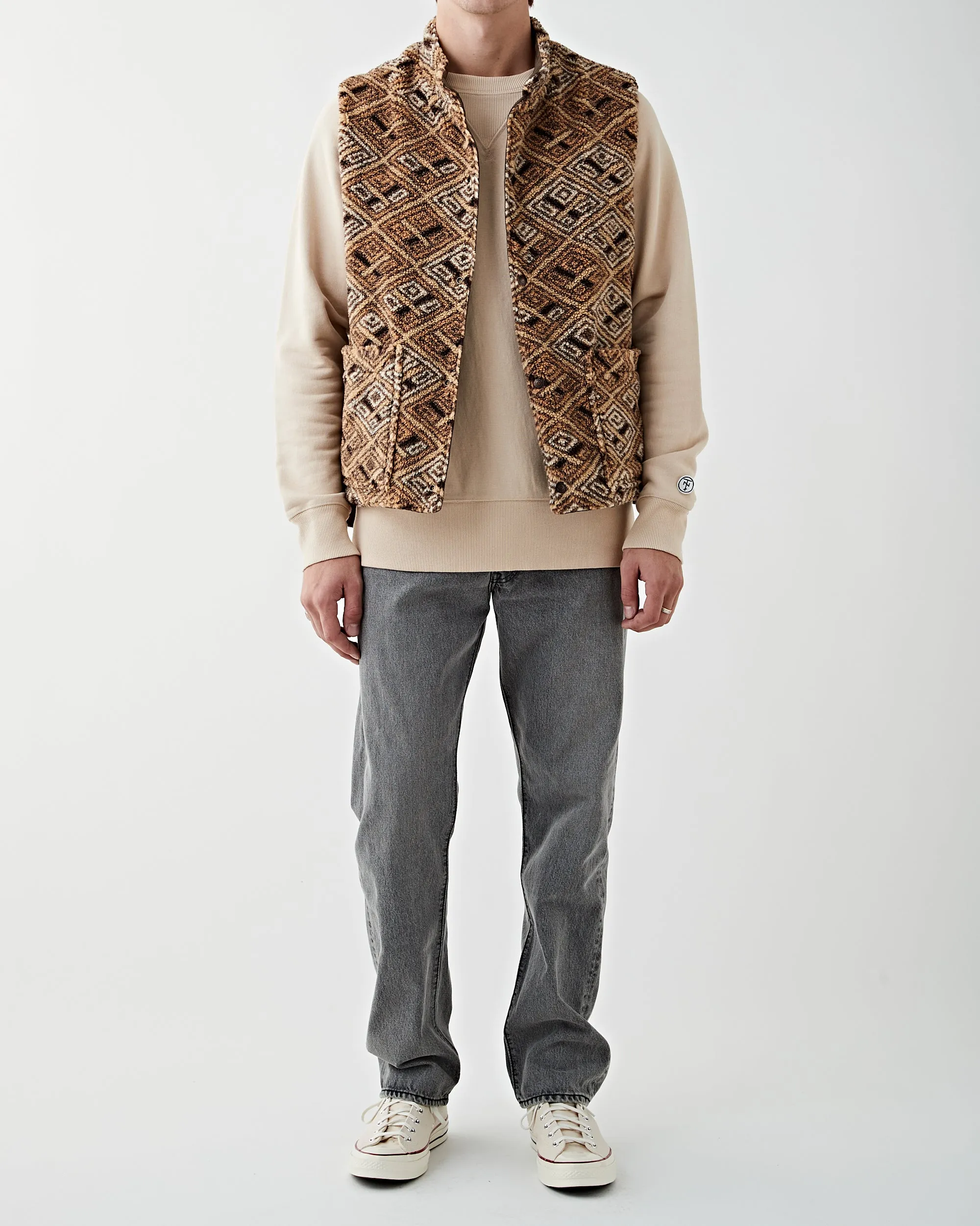 60/40 Cloth Reversible Vest Army Green