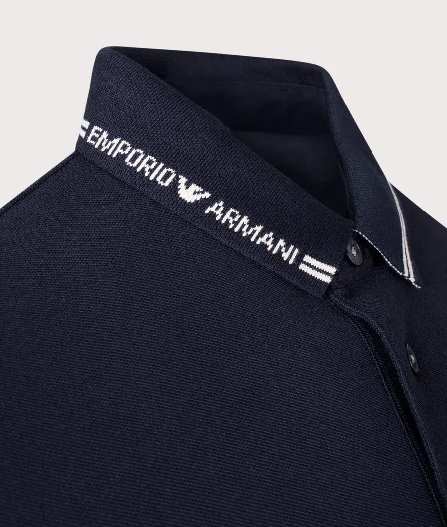 6R1FC2 1JCYZ 09R1 NAVY CUFF ARMANI POLO