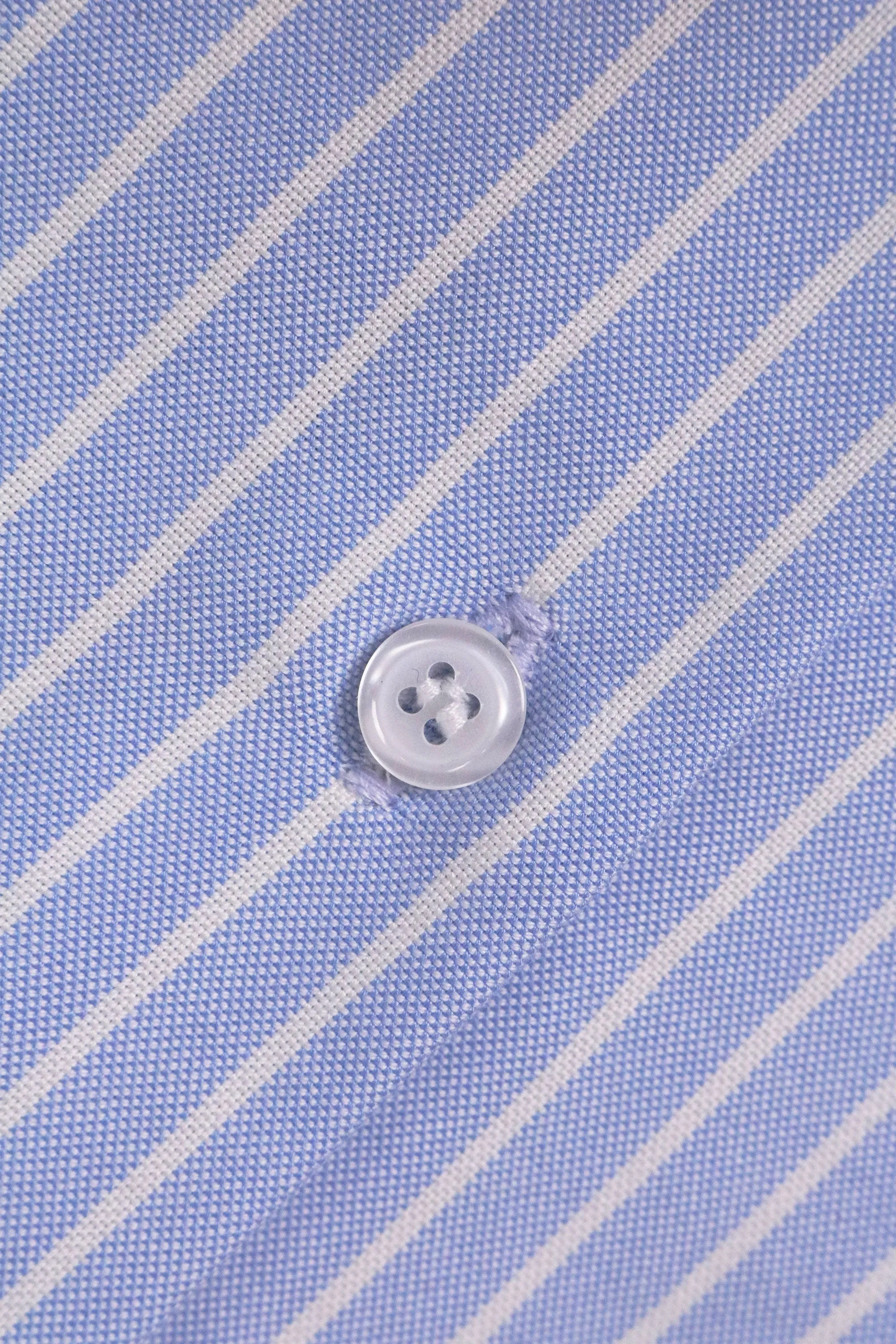 75 Vintage Blue Stripe OCBD Shirt