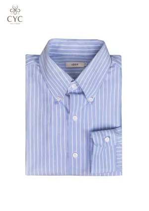 75 Vintage Blue Stripe OCBD Shirt