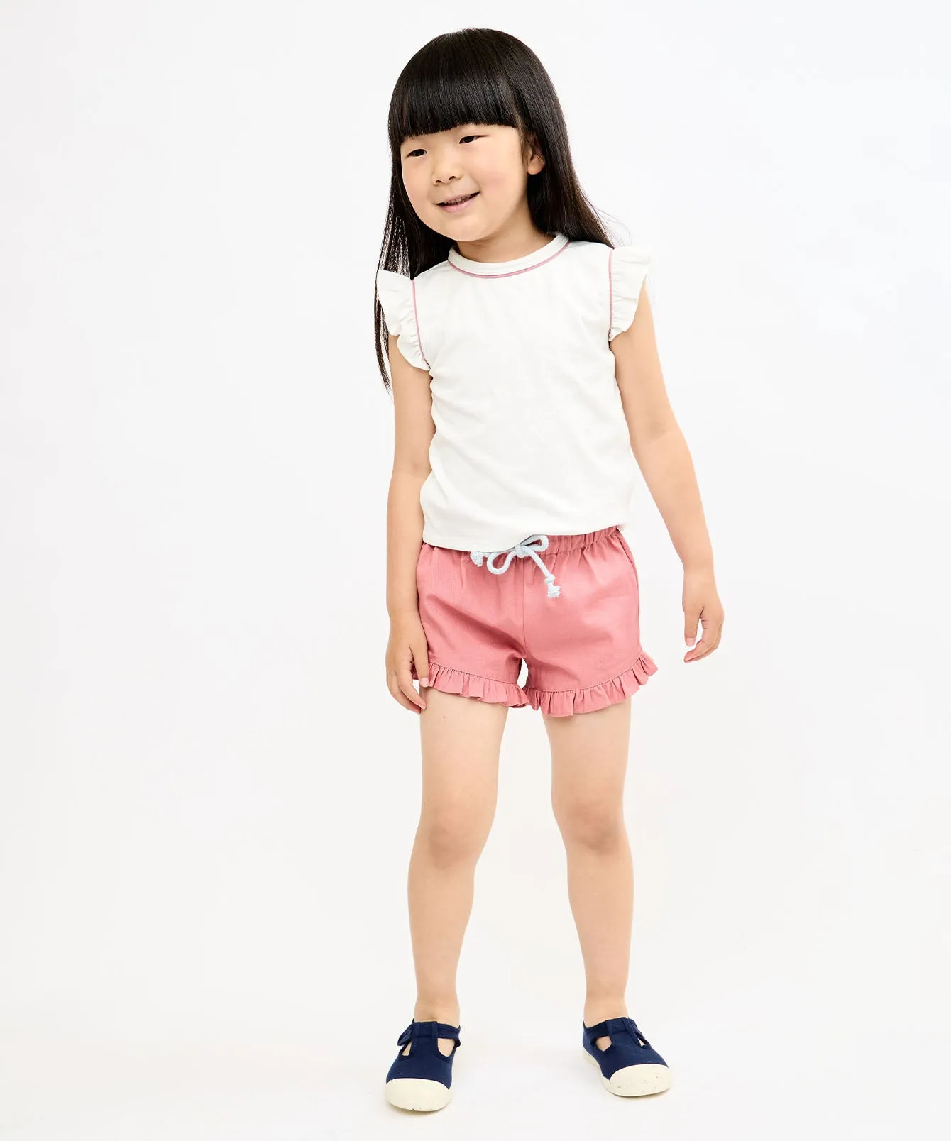 Adrian Shirt, Rose Piping