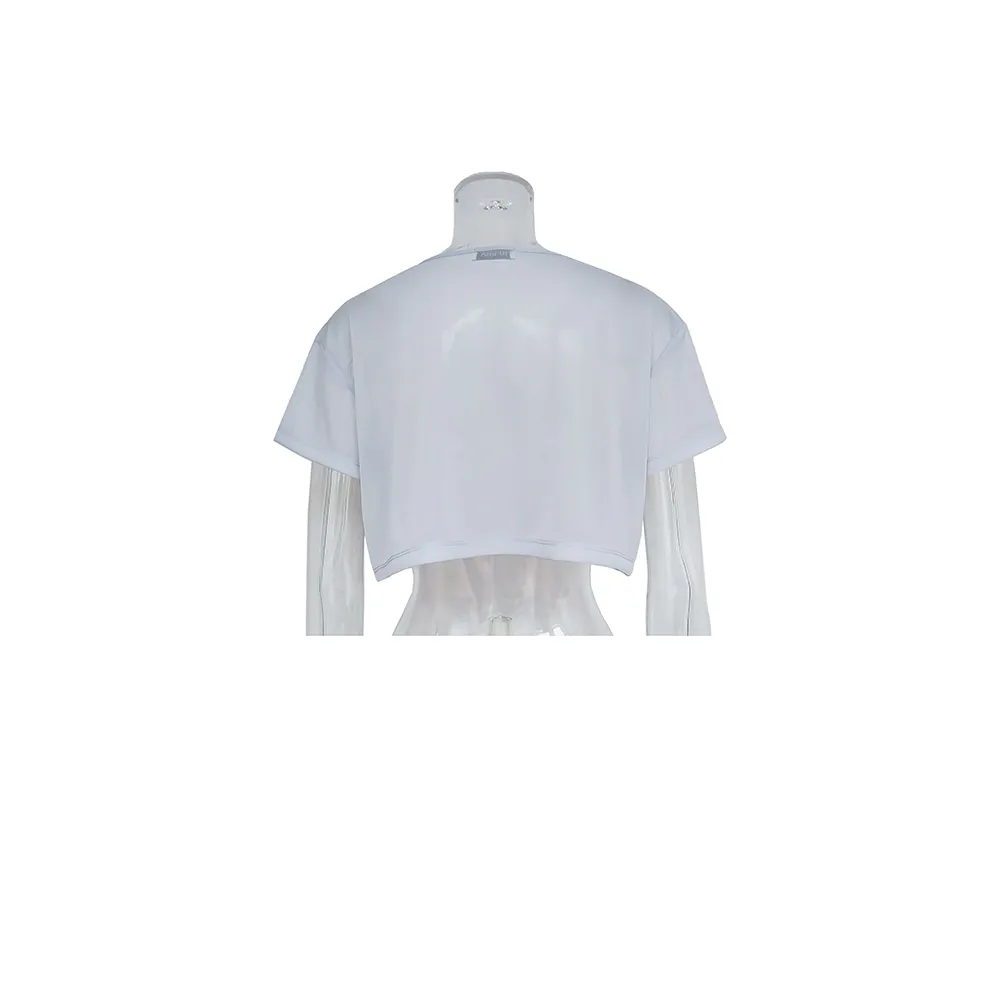 Alana- See Through Cropped T-Shirt