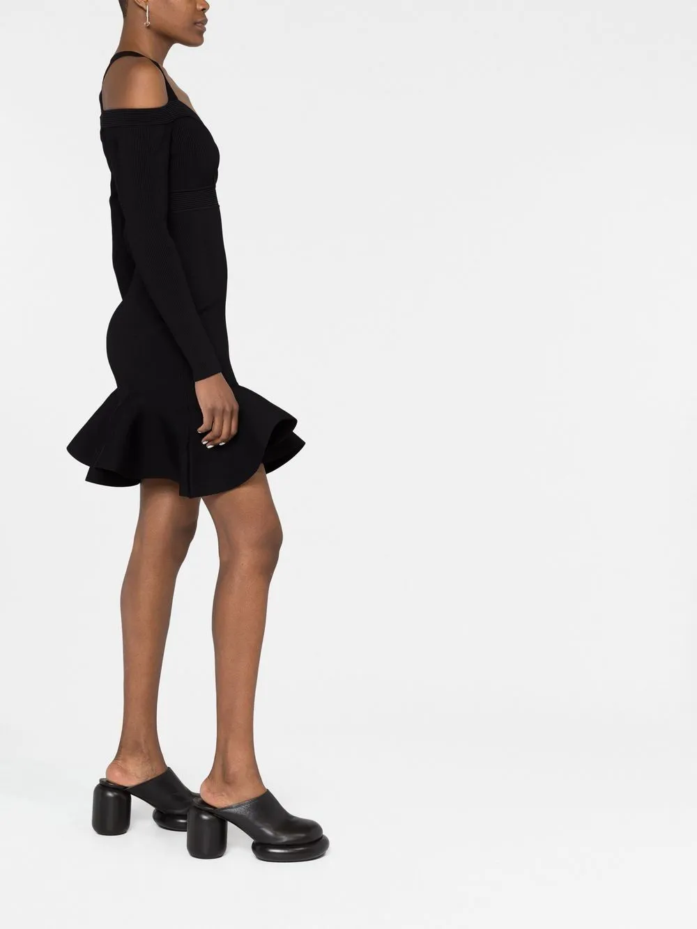 Alexander Mcqueen Black Dress