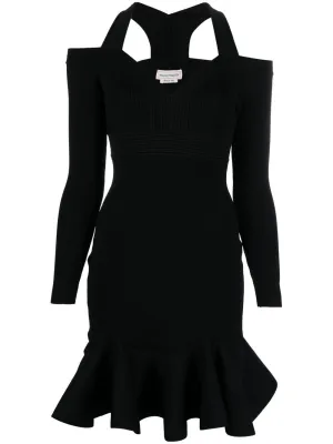 Alexander Mcqueen Black Dress