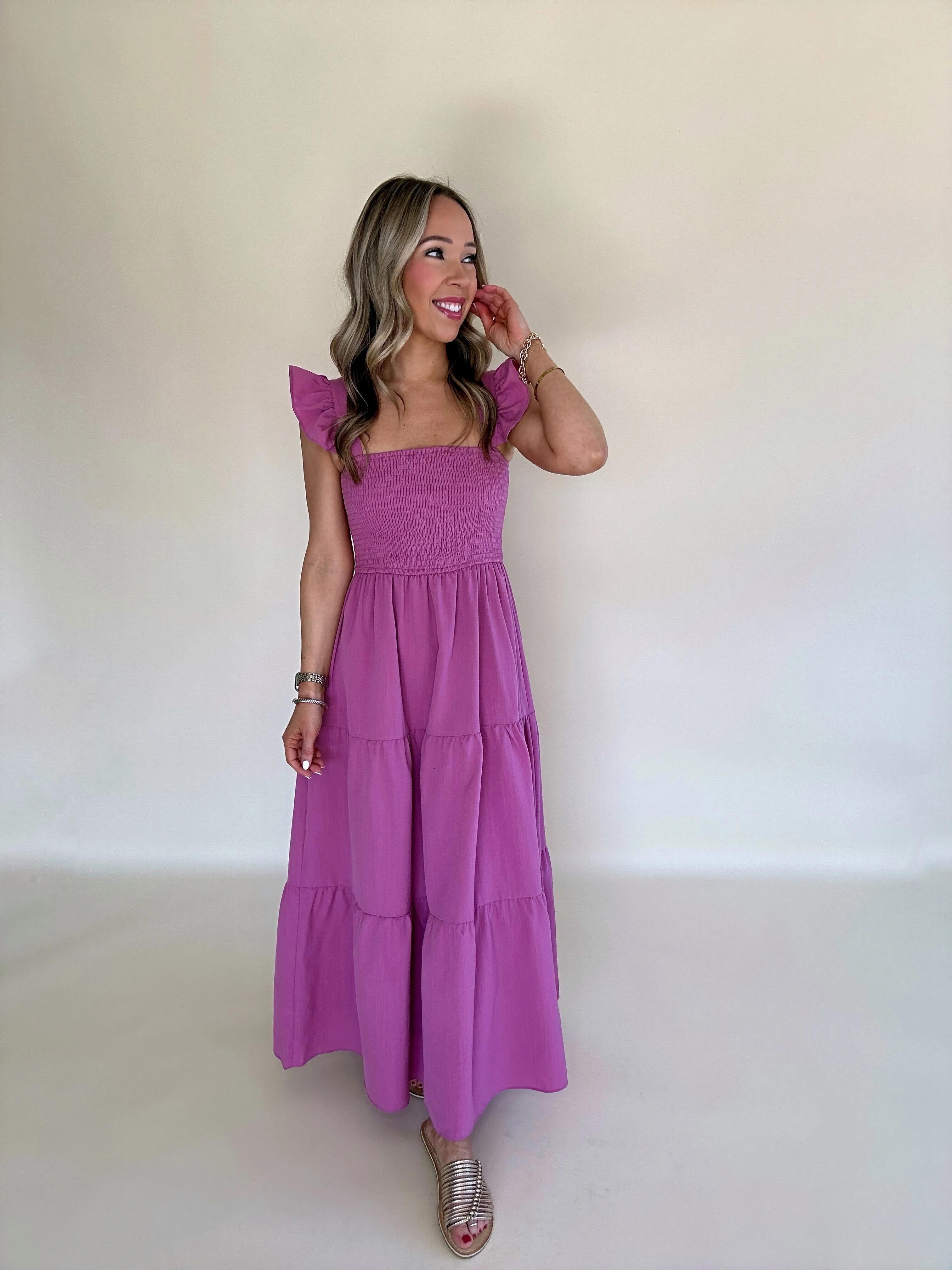 Always In The Lead Maxi Dress