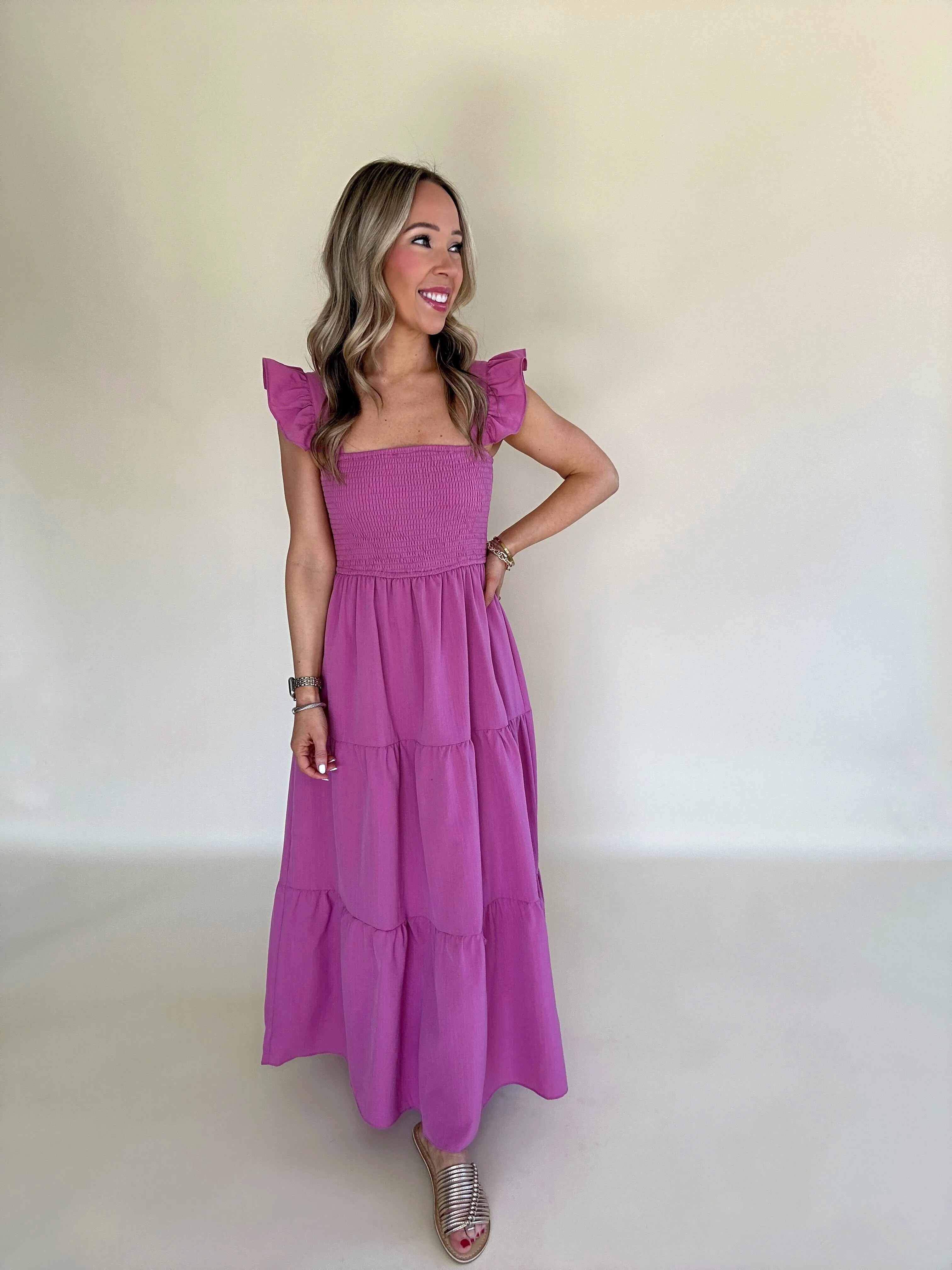 Always In The Lead Maxi Dress