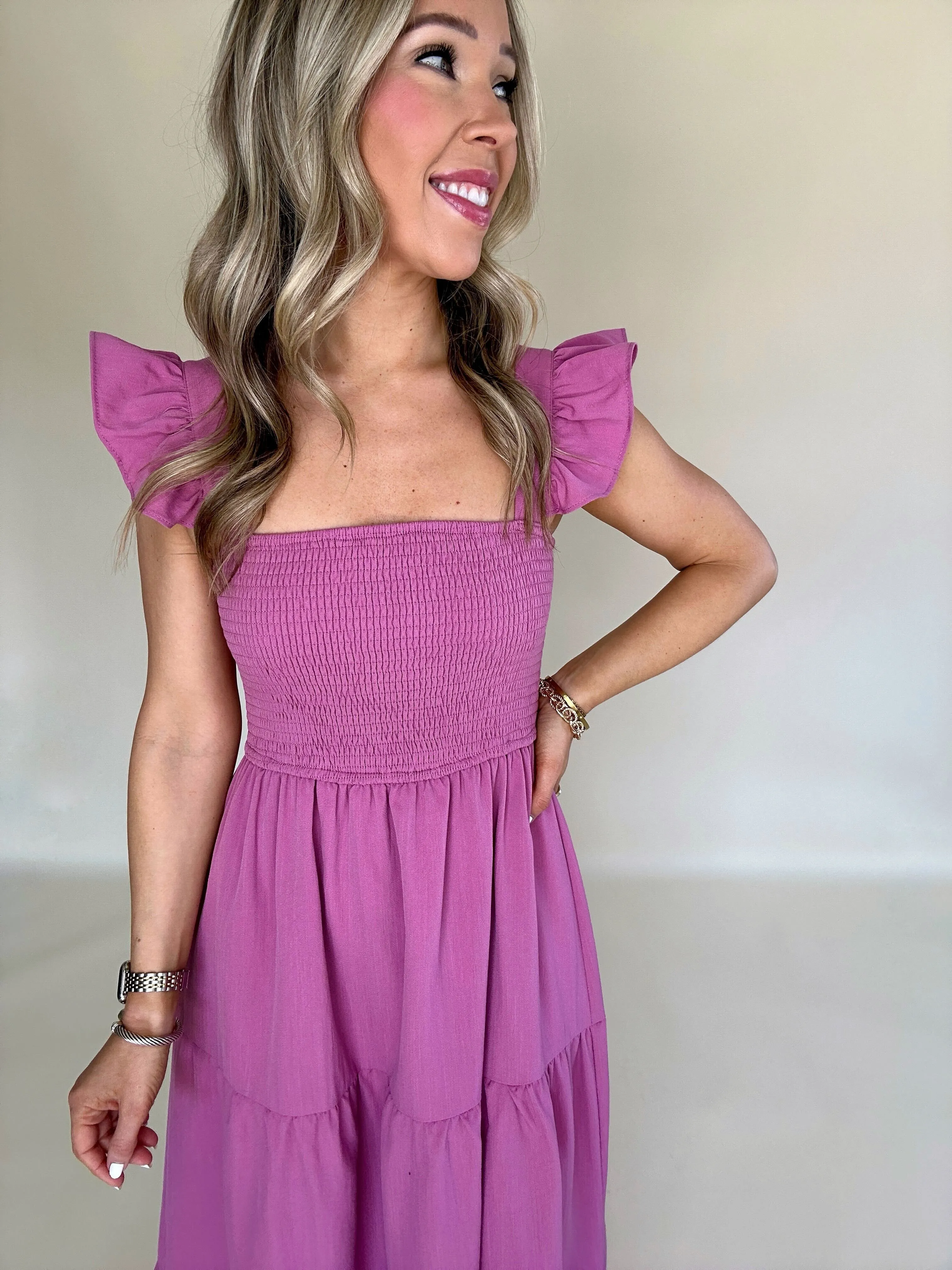 Always In The Lead Maxi Dress