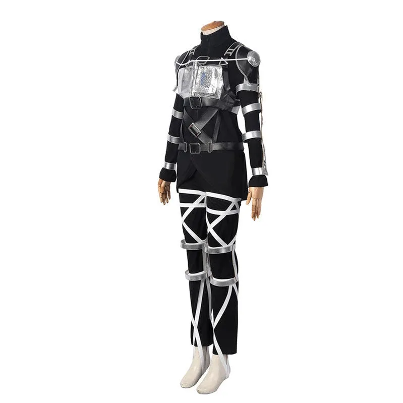 Attack on Titan 4 The Final Season Rivaille Superhero Outfit Shingeki no Kyojin Team Armour Uniform Halloween Cosplay Costumes