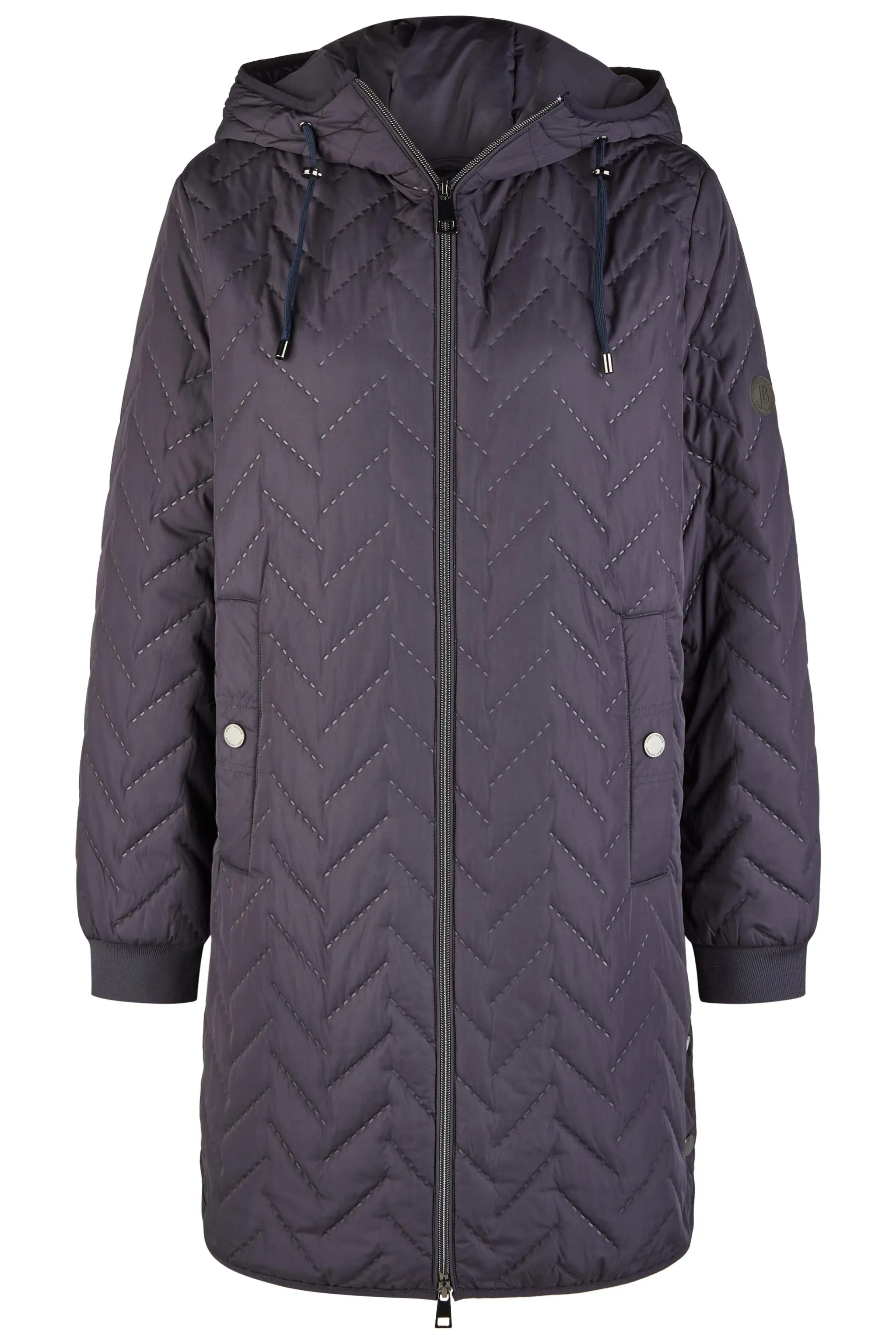 Barbara Lebek Quilted Jacket with Hood