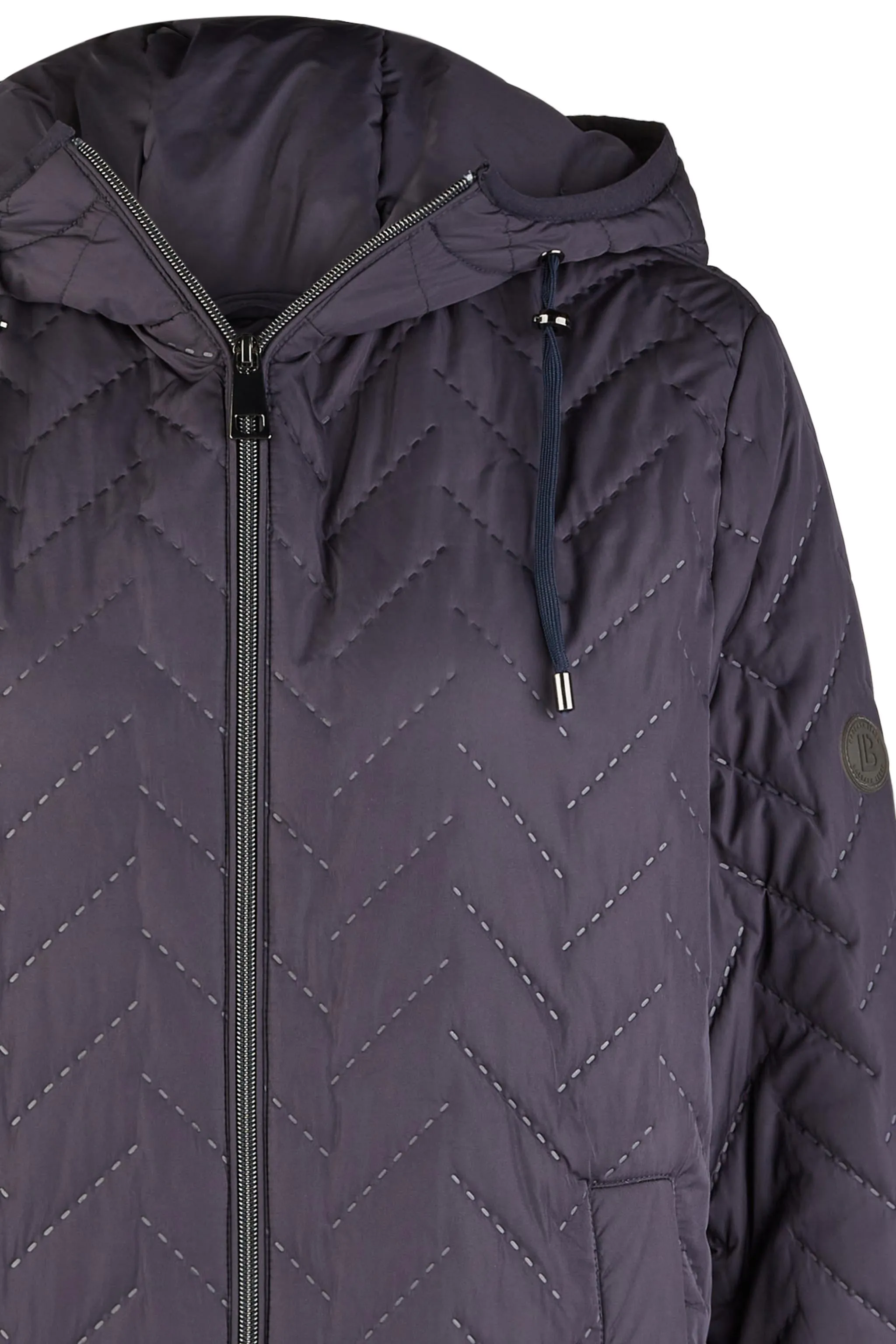 Barbara Lebek Quilted Jacket with Hood