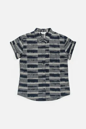 Bea Shirt / Ikat Plaid (old)