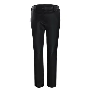 Belstaff Womens Marley Leather Trousers Black Trousers