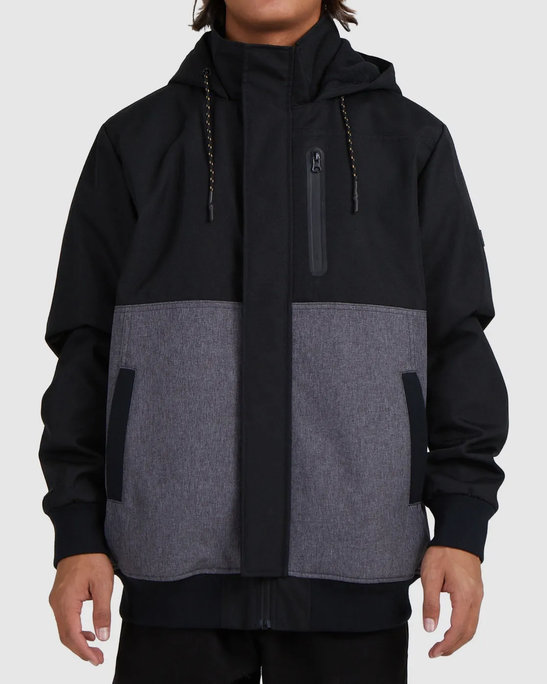 Billabong Adiv Boundary Zip Thru Jacket BLACK