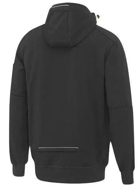 Bisley Zip-front Work Fleece Hoodie BK6925