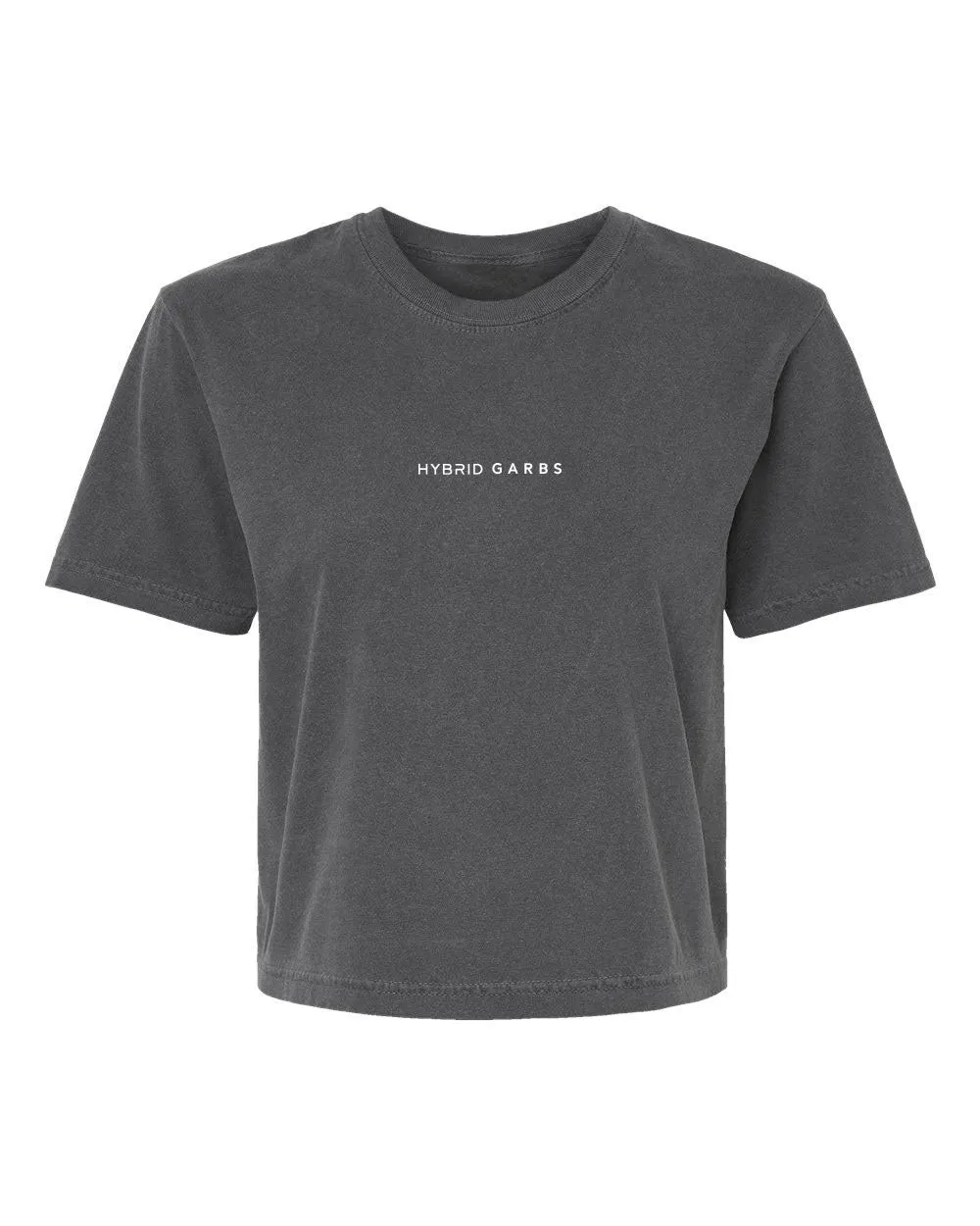 Black Basics Crop T-shirt