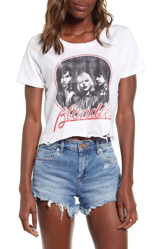 Blondie Cropped Concert Tee