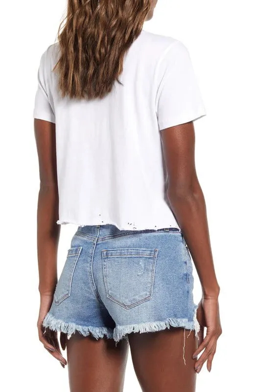Blondie Cropped Concert Tee