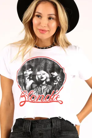 Blondie Cropped Concert Tee
