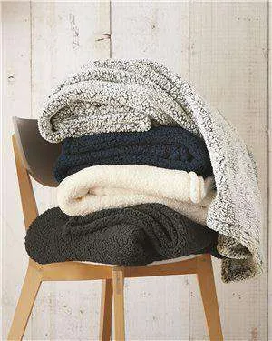 Boxercraft Finished Edges Sherpa Blanket - Q21