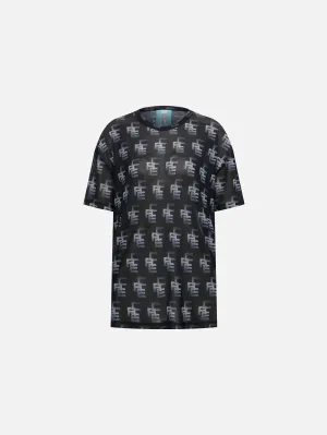 Brad Mesh T-Shirt - Black