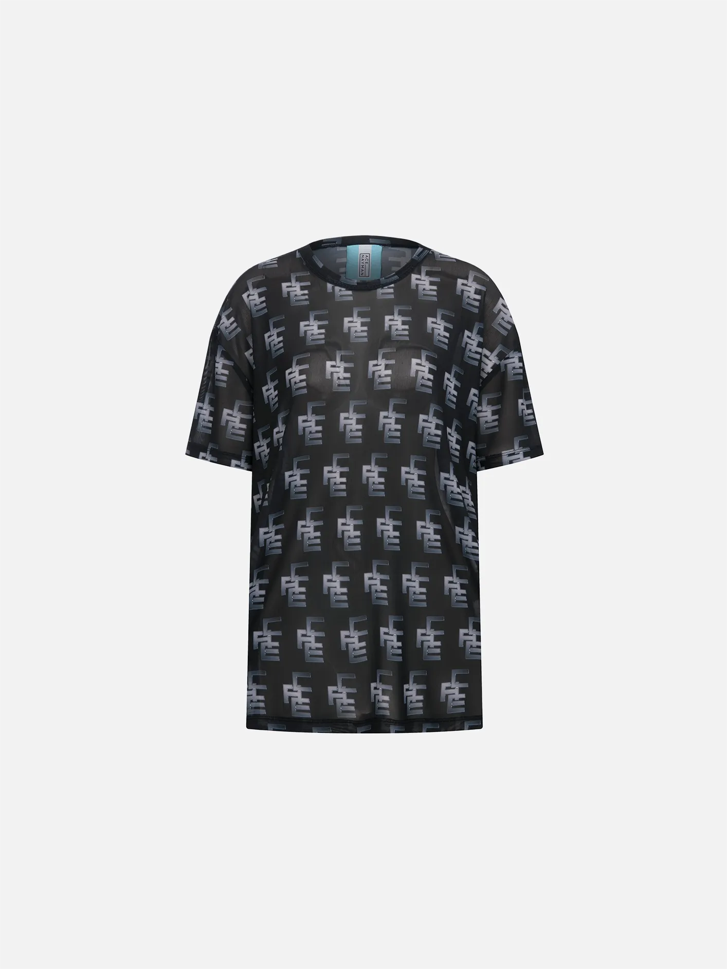 Brad Mesh T-Shirt - Black