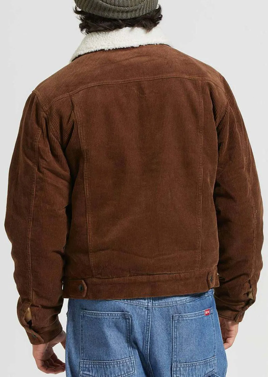 Brixton Men's Cable Lined Trucker Jacket