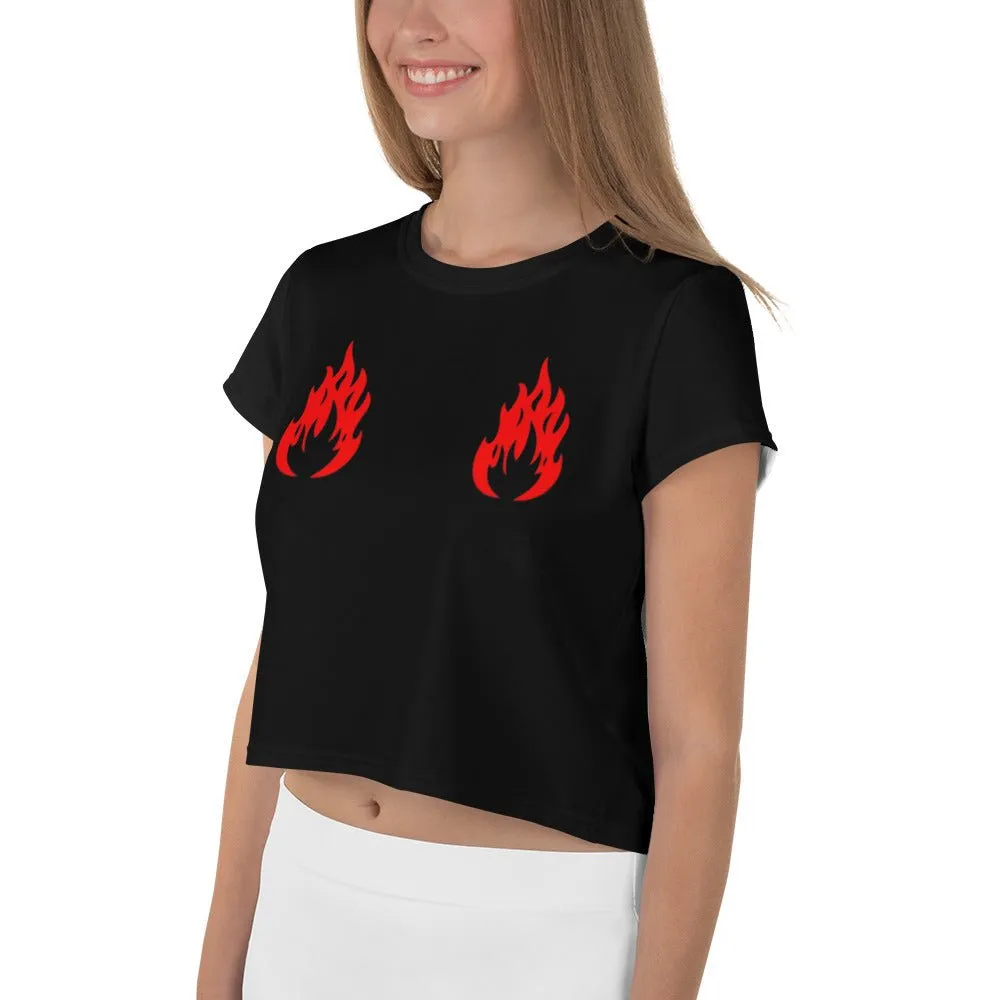 Brooklyn Fire Crop Tee