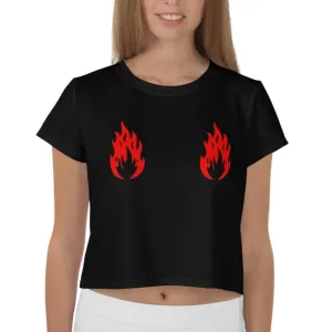 Brooklyn Fire Crop Tee