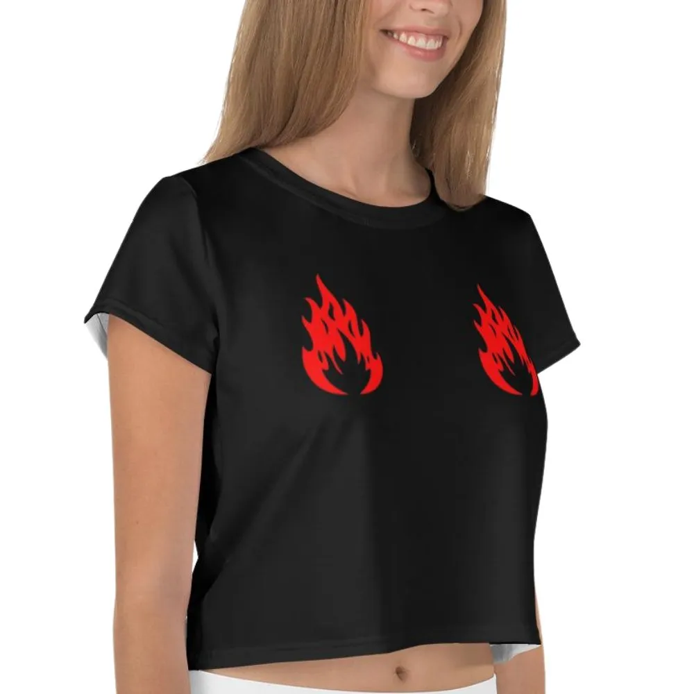Brooklyn Fire Crop Tee