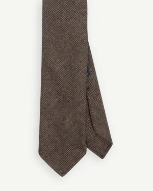 Brown Fox Brothers Worsted Flannel Prince of Wales Tie