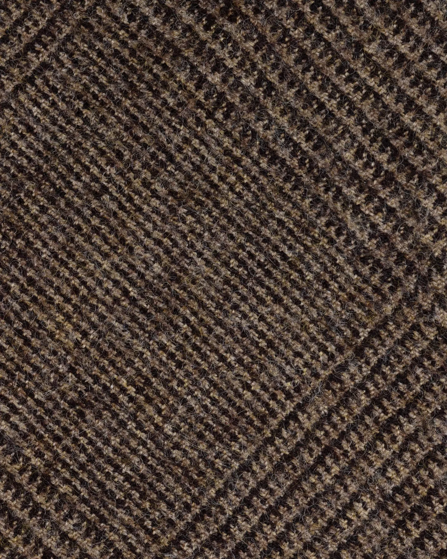 Brown Fox Brothers Worsted Flannel Prince of Wales Tie