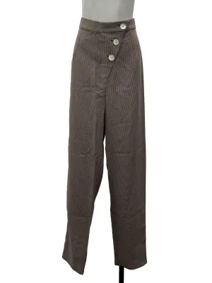 Brown Houndstooth Trousers
