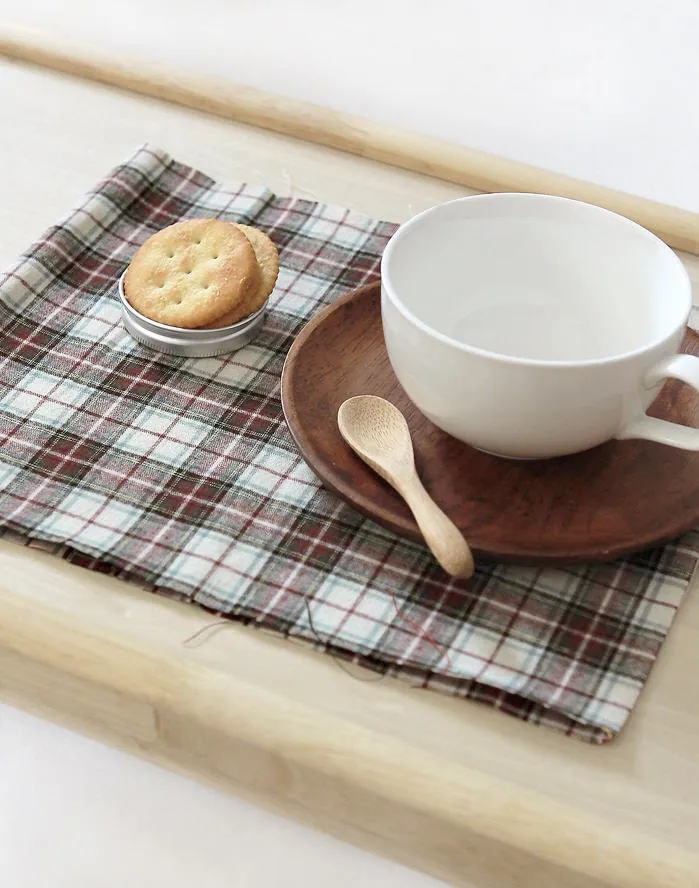Brushed Yarn Dyed Cotton Fabric - Plaid - By the Yard 46761 58688-1