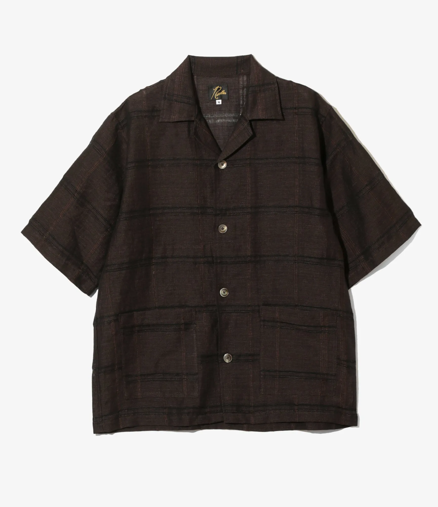 Cabana Shirt - Plaid Jacquard