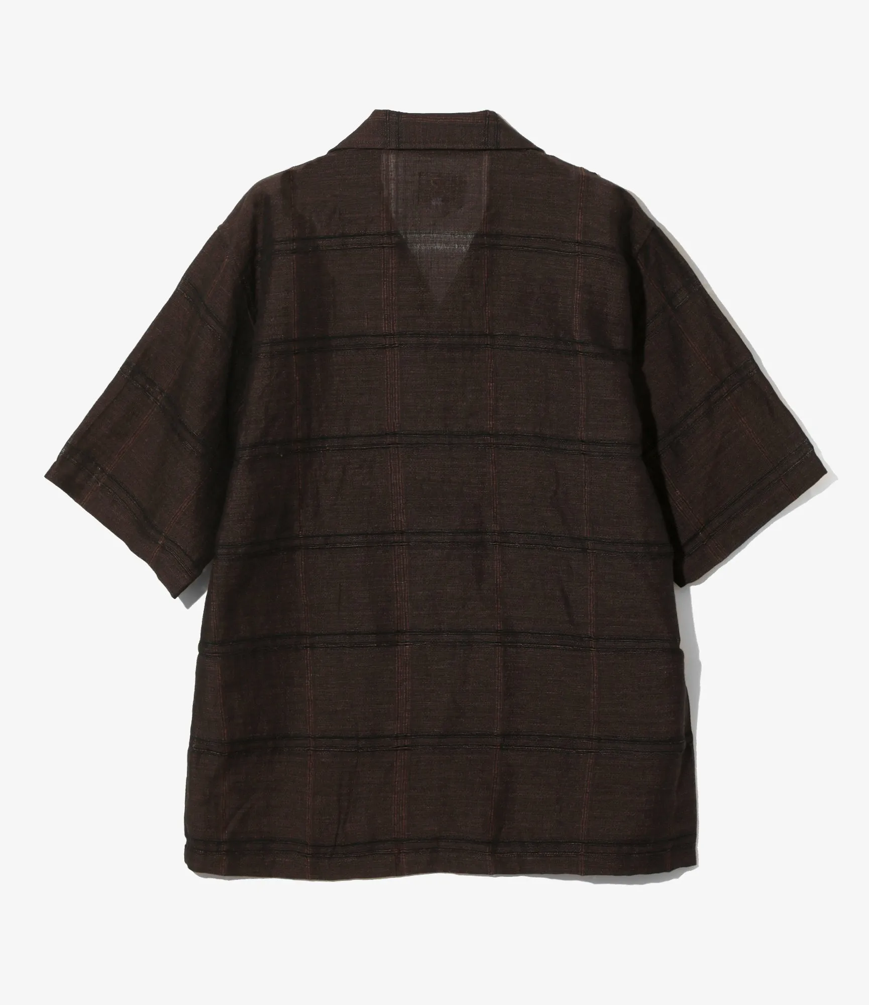 Cabana Shirt - Plaid Jacquard