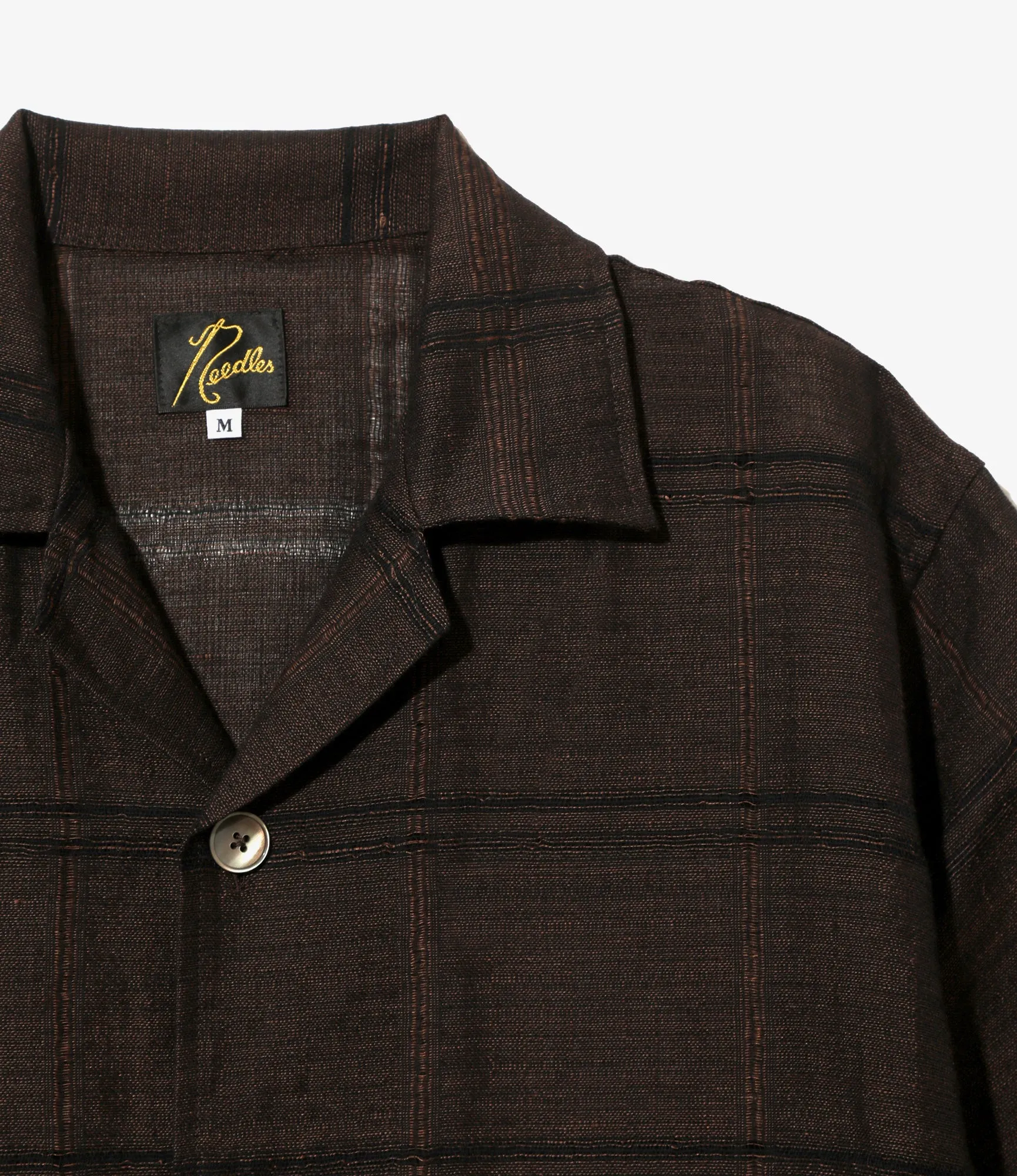 Cabana Shirt - Plaid Jacquard