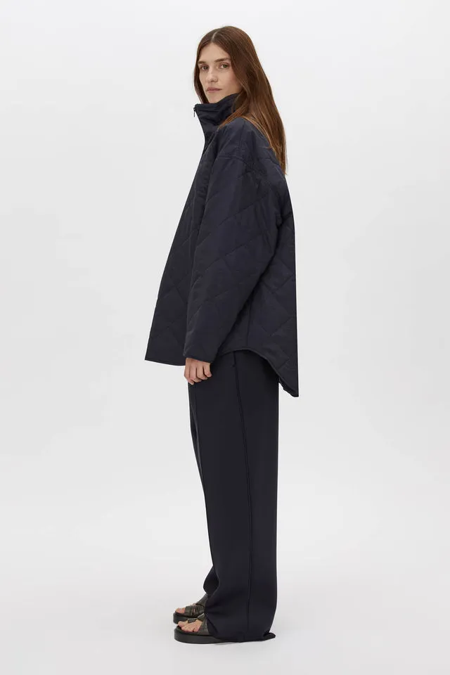 Camilla and Marc | Santal Quilted Pull Over - Navy
