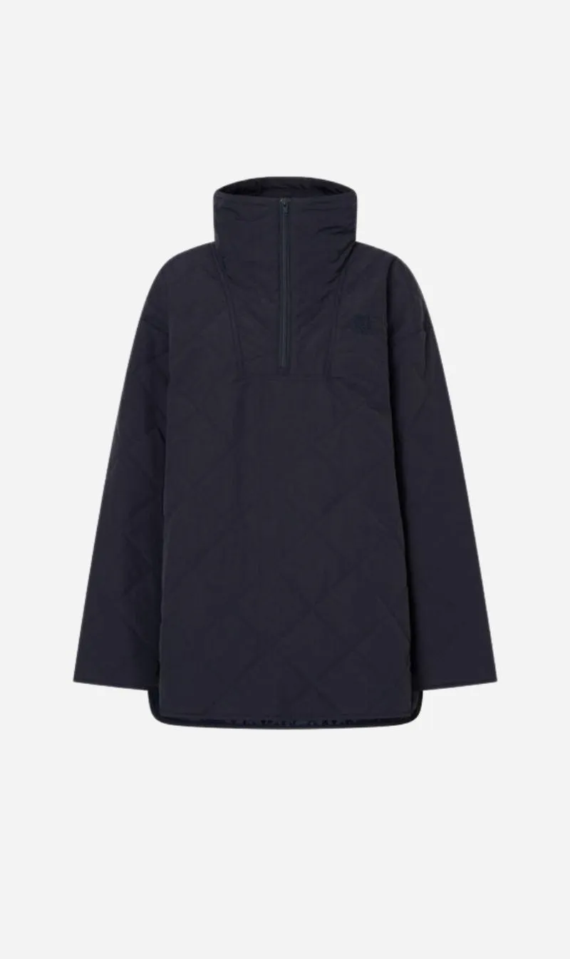 Camilla and Marc | Santal Quilted Pull Over - Navy
