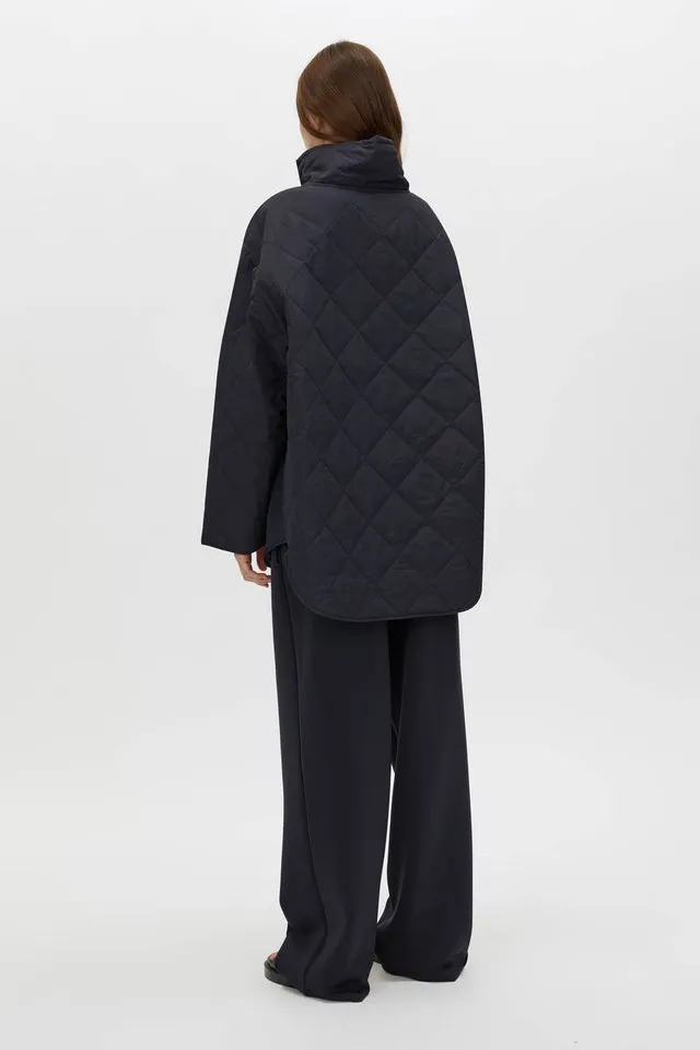 Camilla and Marc | Santal Quilted Pull Over - Navy