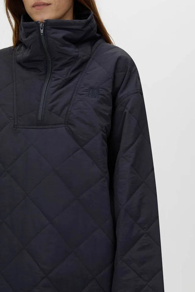 Camilla and Marc | Santal Quilted Pull Over - Navy