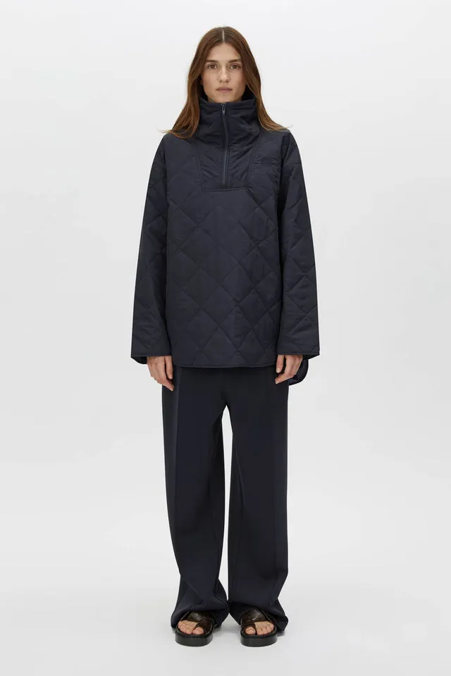 Camilla and Marc | Santal Quilted Pull Over - Navy