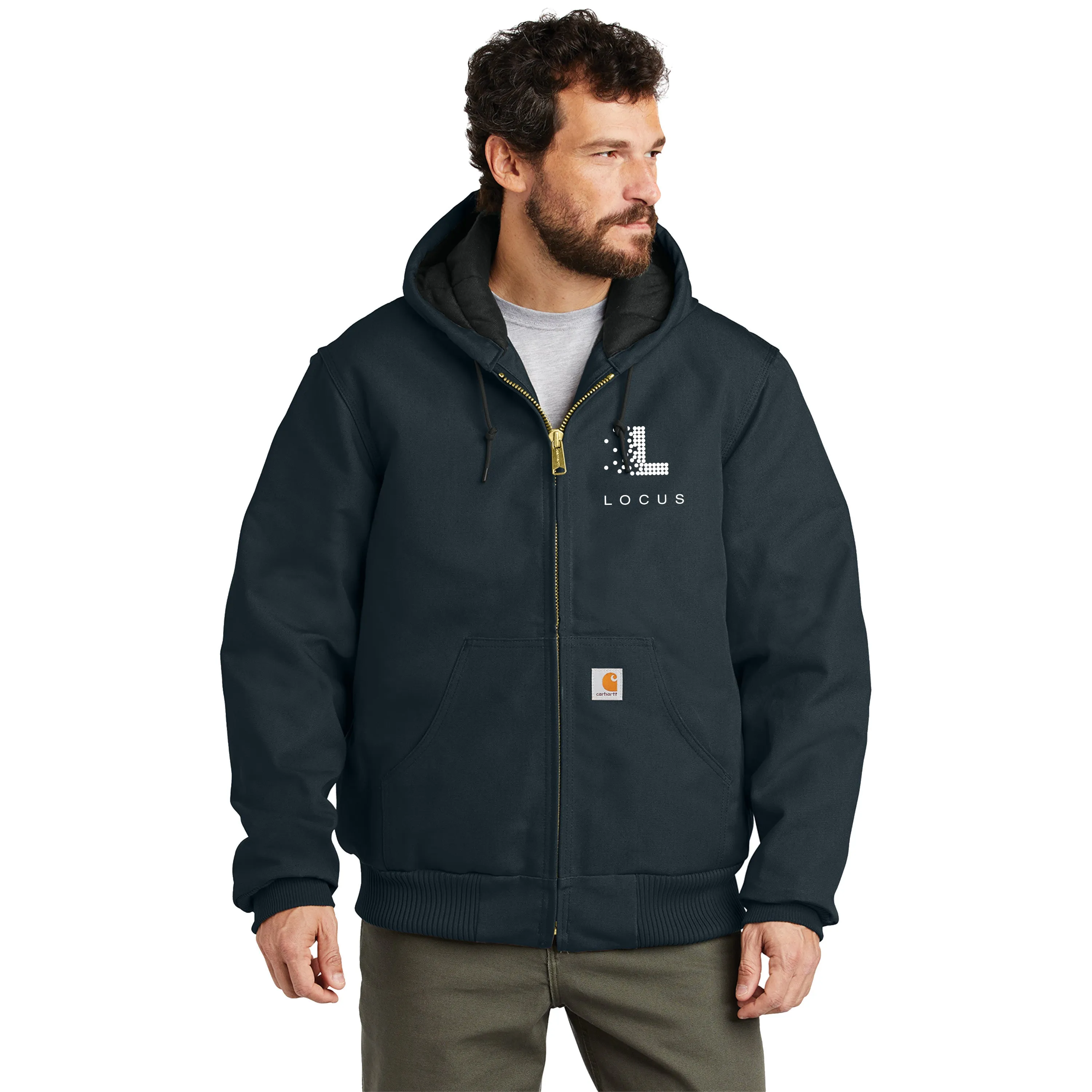 Carhartt - Quilted-Flannel-Lined Duck Active Jac. CT106677.
