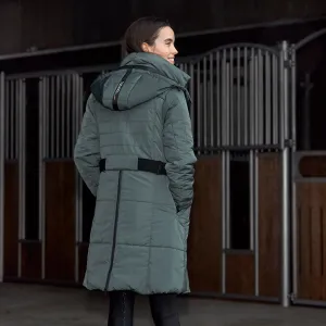 Catago Ladies Puffy Quilted Long Jacket