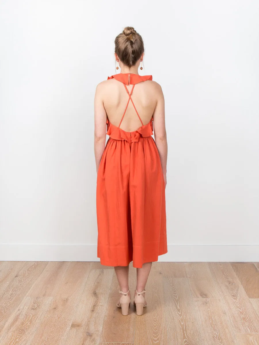 cecily dress - chili