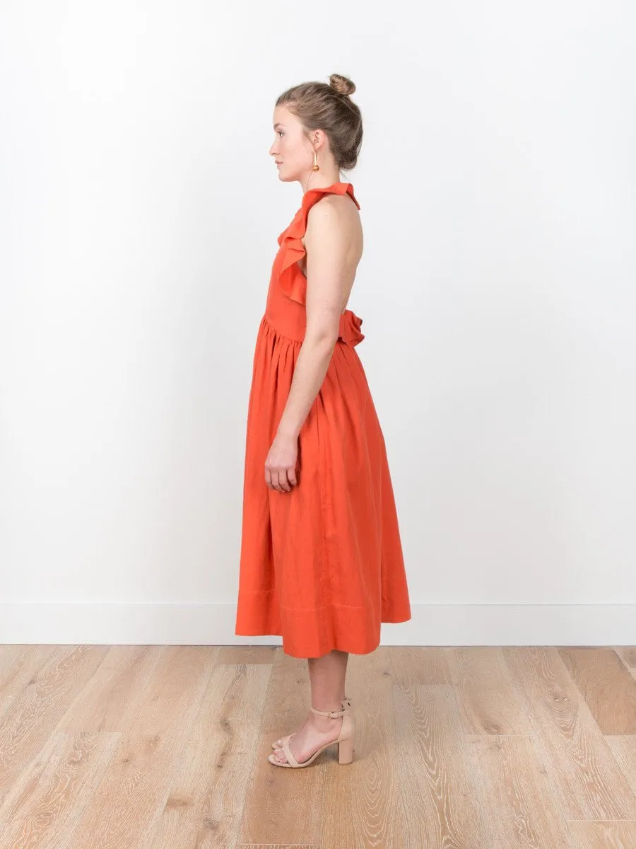 cecily dress - chili