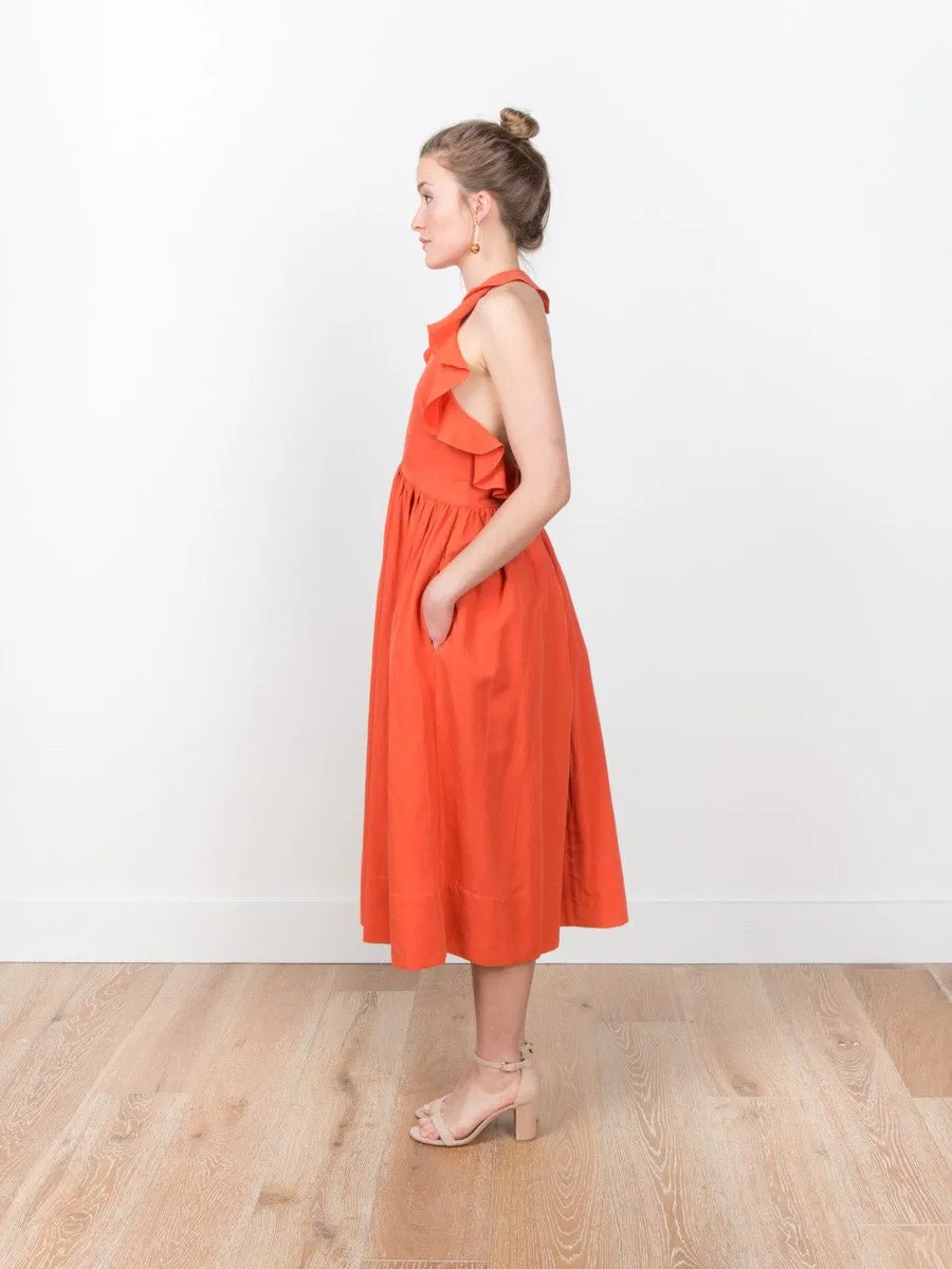 cecily dress - chili