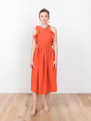 cecily dress - chili