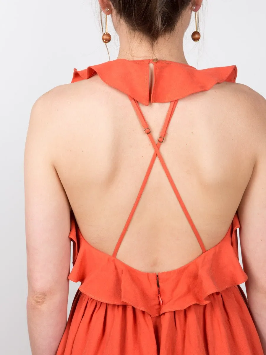 cecily dress - chili